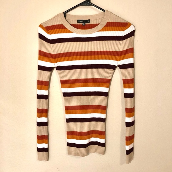 Striped Love Ellie Long Sleeve Knit - Picture 1 of 5